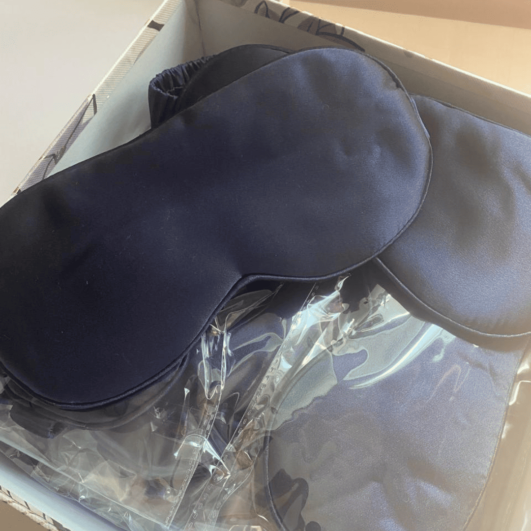 Masque de nuit en soie
