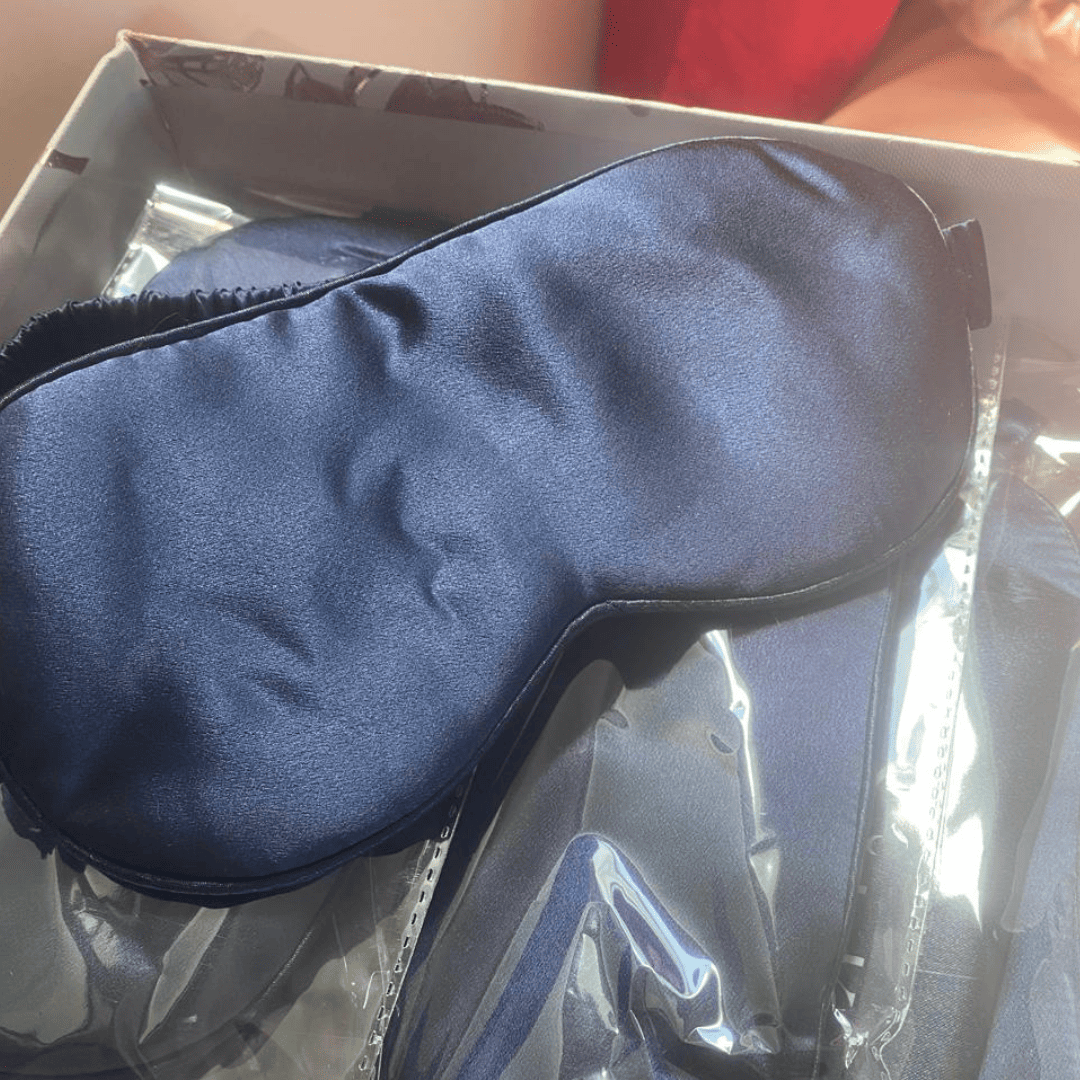 Masque de nuit en soie